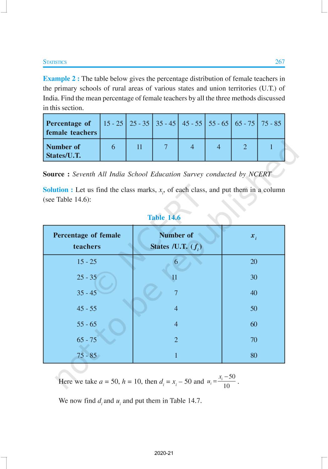 class 10 statistics assignment